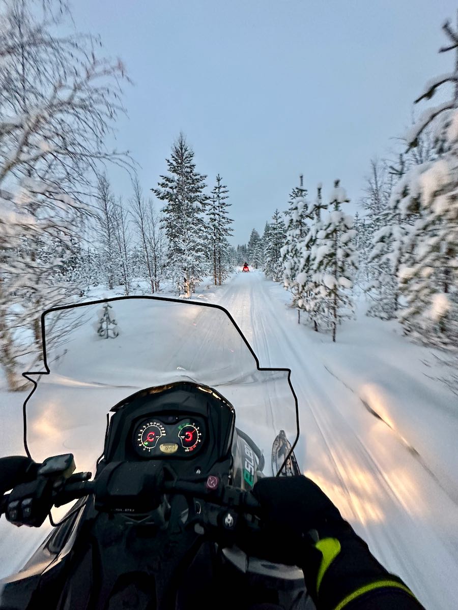 faire motoneige rovaniemi