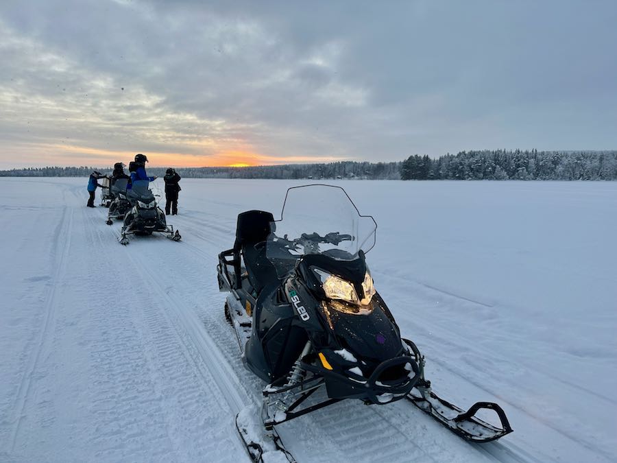 faire motoneige rovaniemi