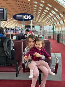 avion avec bebe