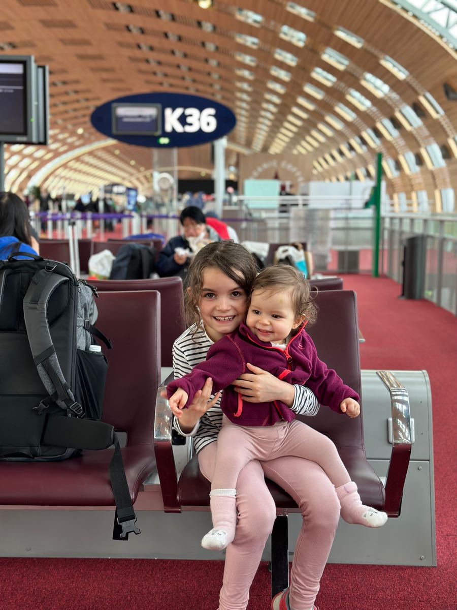 avion avec bebe