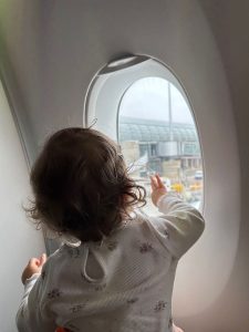 avion avec bebe