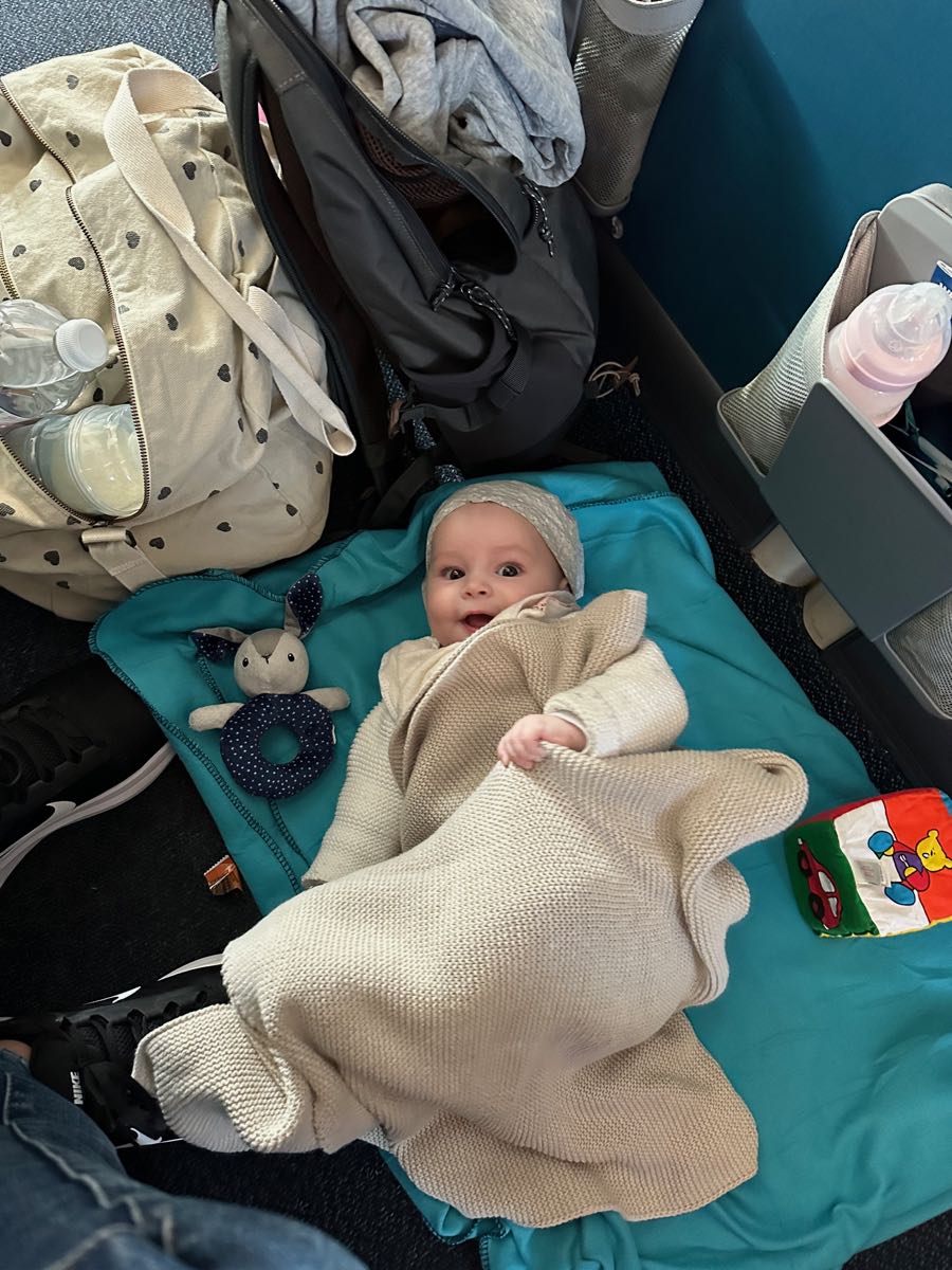 avion avec bebe