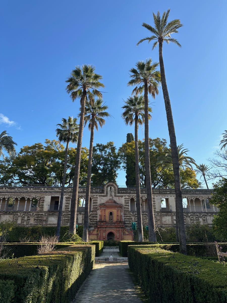 alcazar seville en famille