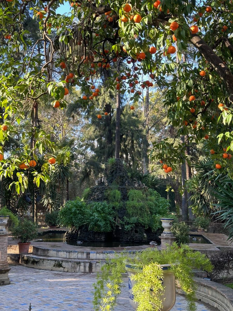 alcazar seville en famille