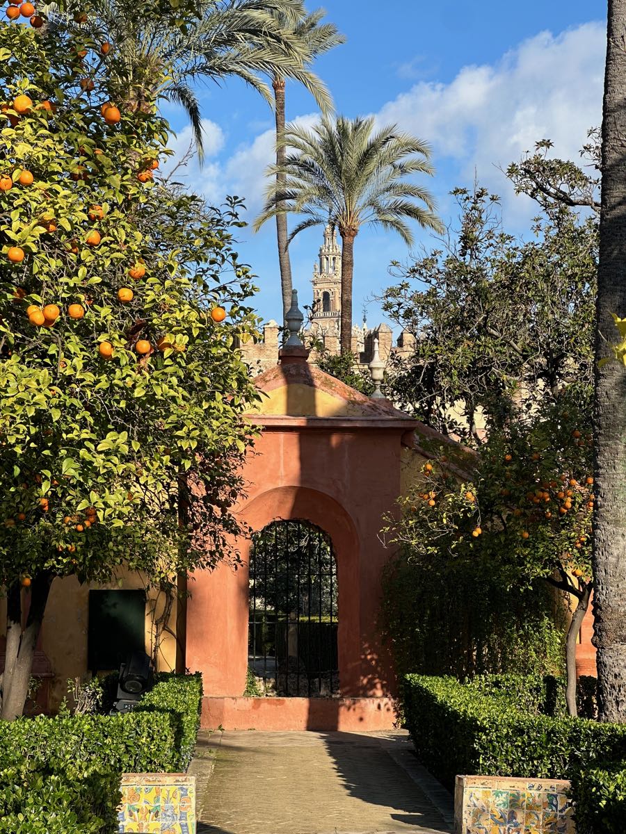 alcazar seville en famille
