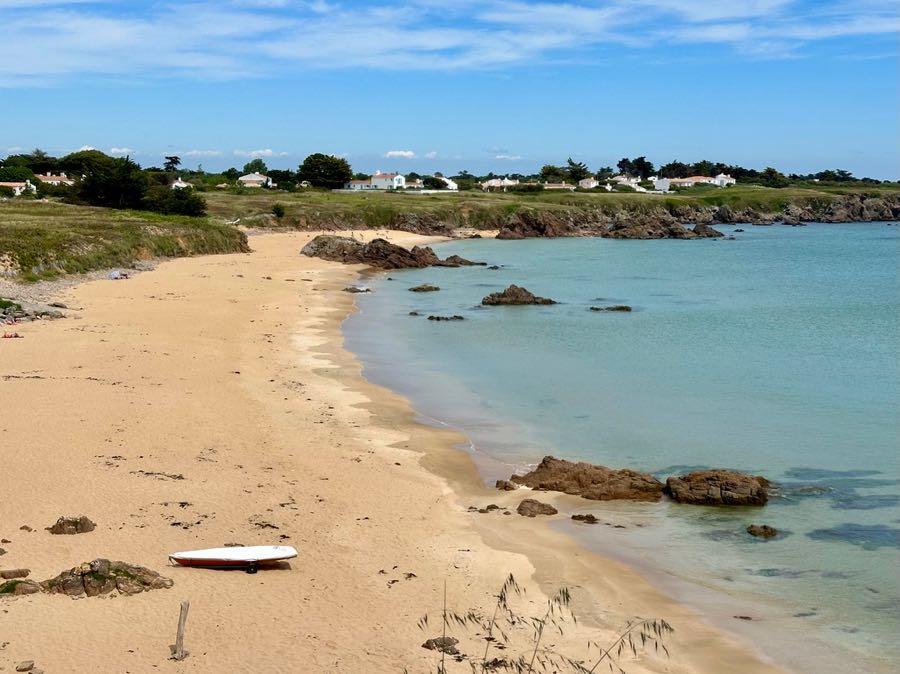 plage des vieilles ile yeu