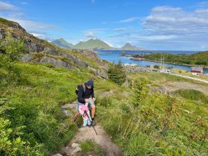 randonnée en famille lofoten