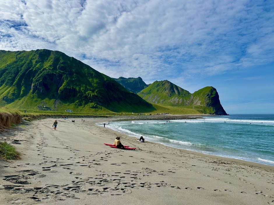 unstad beach lofoten