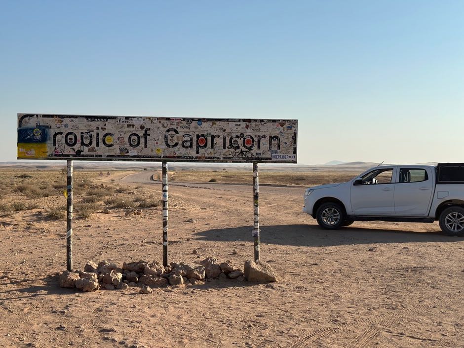 road trip namibie