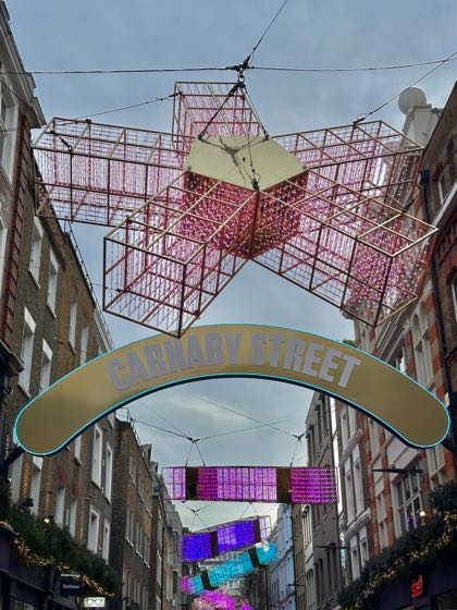 londres à Noel