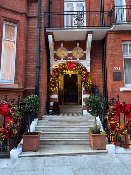 londres à Noel